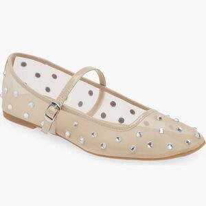 Open Edit Mesh Flats w/ Rhinestones